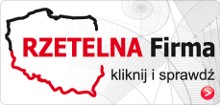 Certyfikat Rzetelnej Firmy